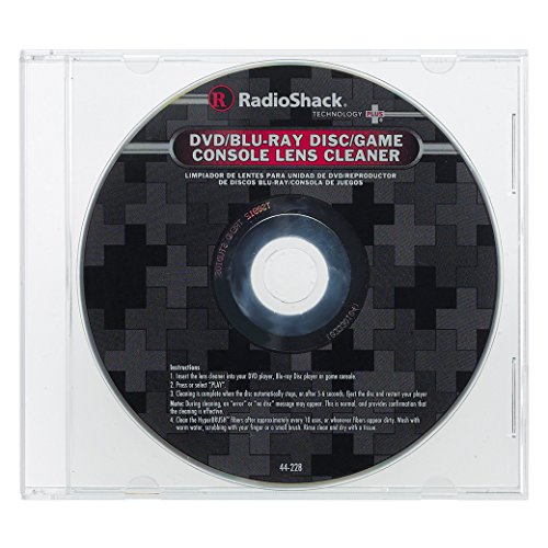 DVD/Blu-Ray Disc/Game Console Lens Cleaner