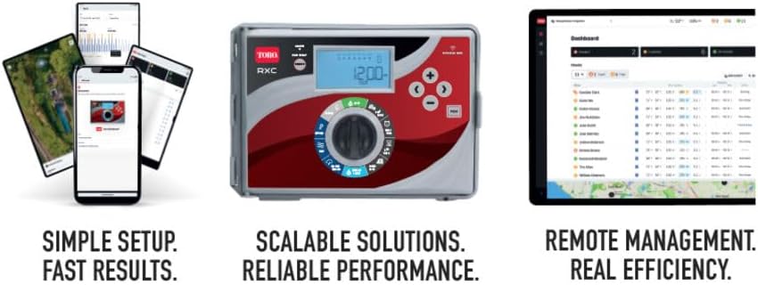 Toro® RXC6 RXC Series 6-Station Indoor/Outdoor Controller (Without Wi-Fi Module)