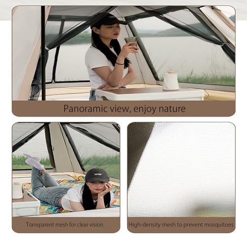 Carpa Pop Up Automática para Camping 3-4 Personas miniatura 5
