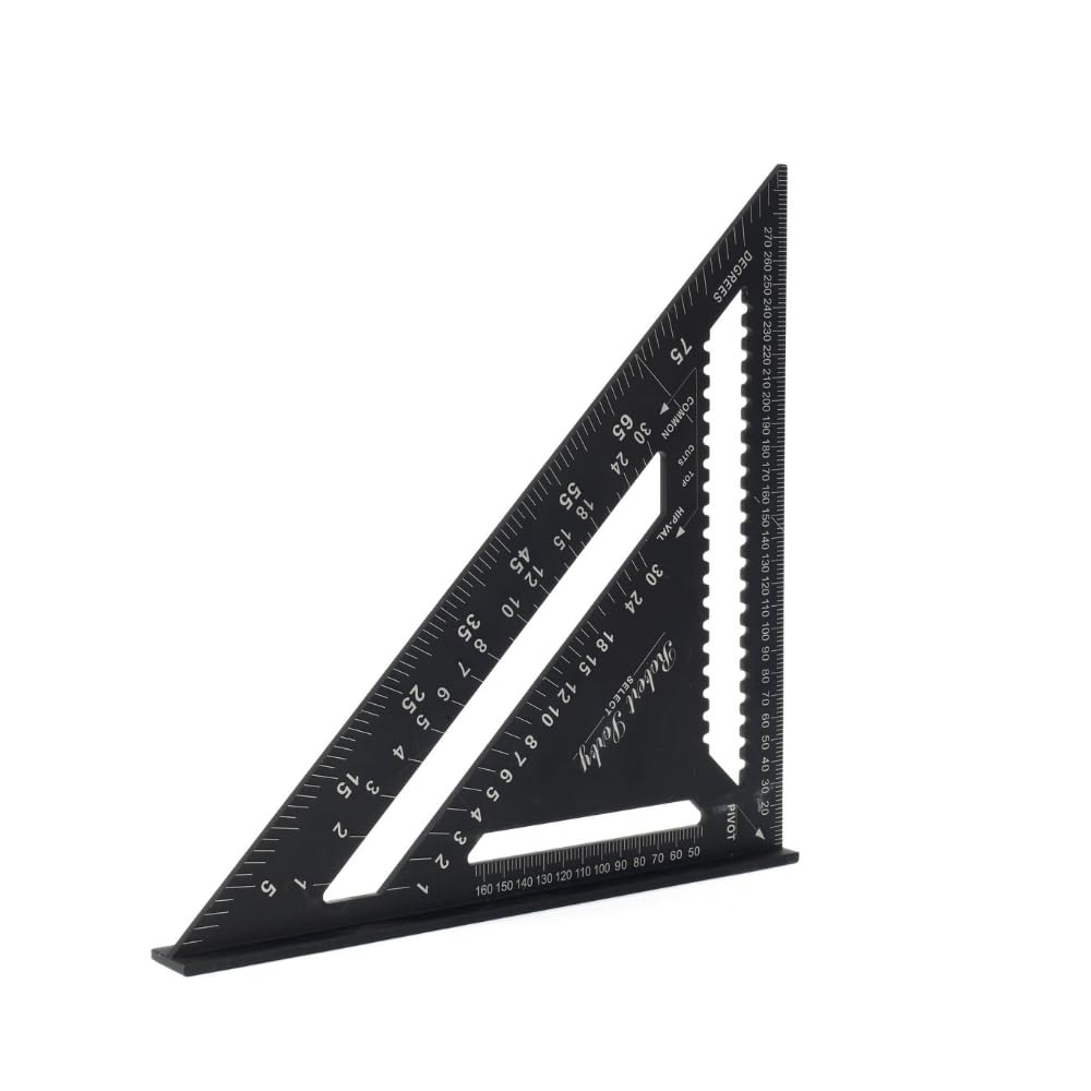 Robert Sorby Select RSARS300 Aluminium Carpenters Rafter Square 300mm (12") - Woodworking - Measuring & Marking