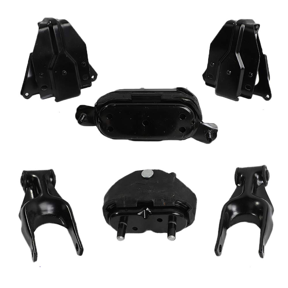 Replacement for 2000-2005 Impala 1997-2003 Pontiac Grand Prix 3.8L Engine Motor Trans Mount Set 6PCS