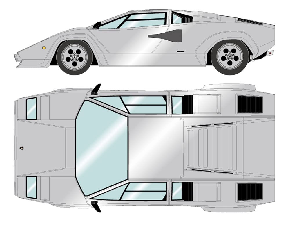 Amazon.co.jp: Makeup IDEA 1/18 Lamborghini Countach LP5000S 1982