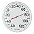 La Crosse 104-1522 8" Round Analog Dial Thermometer, White