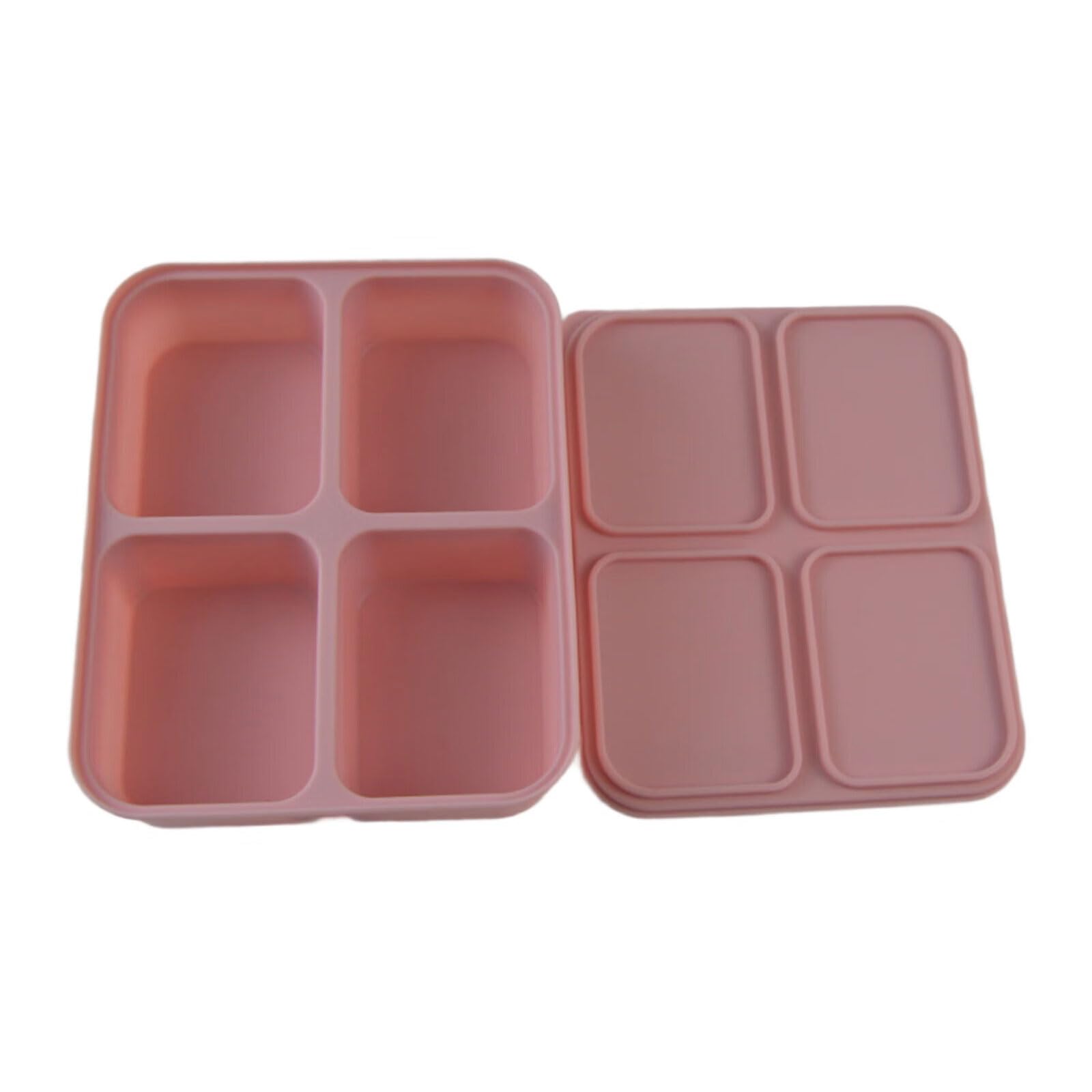 MICFENY Silicone Tray With Lid For Easy Demold And, Space Saving Design For Homes Kitchen Or