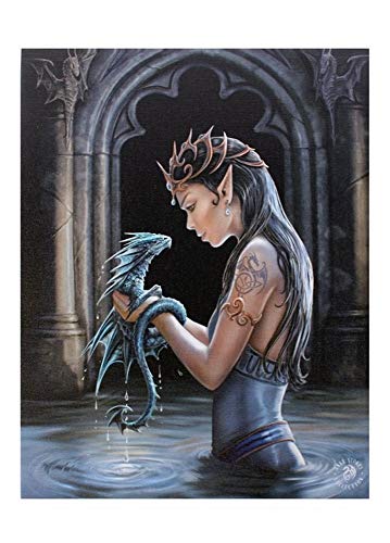 Lisa Parker Anne Stokes WP_75422 Plaque Multicolore 20 x 26 cm