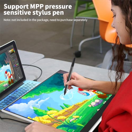 Touch Screen Portatile 16 Pollici 2K 144 Hz WQHD 100% Monitor Portatile HDR IPS Eye Care Game Display USB C Mini DP HDMI per Game Console, Laptop Mac, VESA - Monitor - Immagine 4