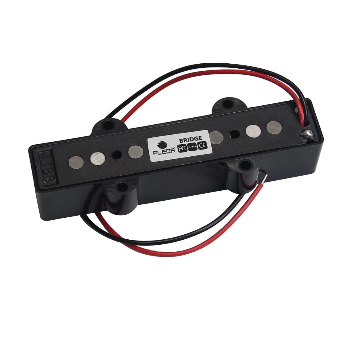 FLEOR Open Style Alnico 5 JB Bass Pickup JB Bass Bridge Pickup for 4 String JB Bass Style or Similar Bass Guitar - Image 4