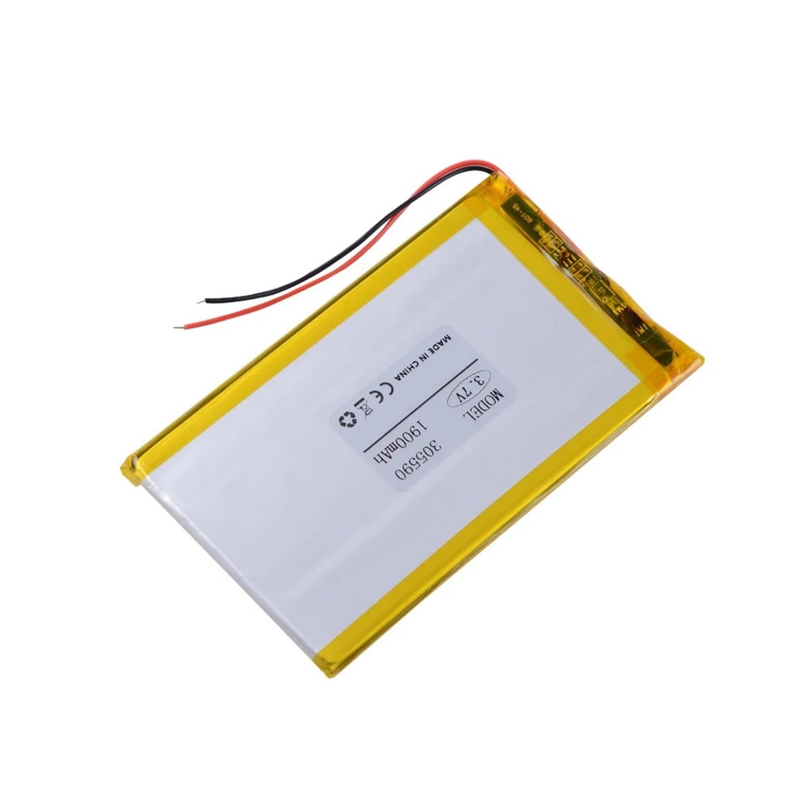 305590 3,7 V 1900 mAh, 3 pièces