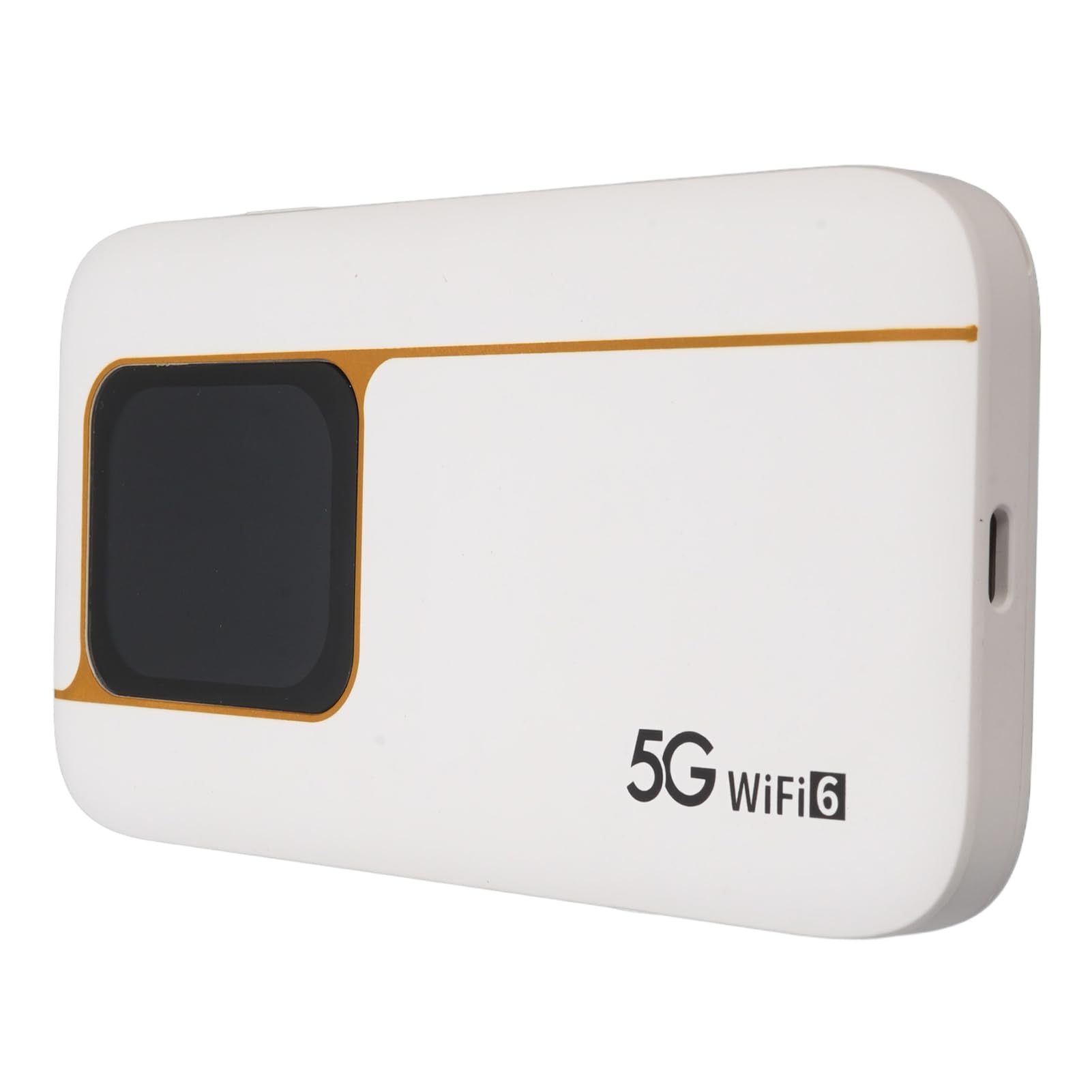 5G Mobile Hotspot, WiFi 6 Mobile Hotspot Router, 2.77Gbps DL, 1.25 Gbps UL, Batería de 7100 MAh, Diseño IP67, 2.01 en Pantalla Táctil, hasta 16 Dispositivos, Admite 5G y 4G+