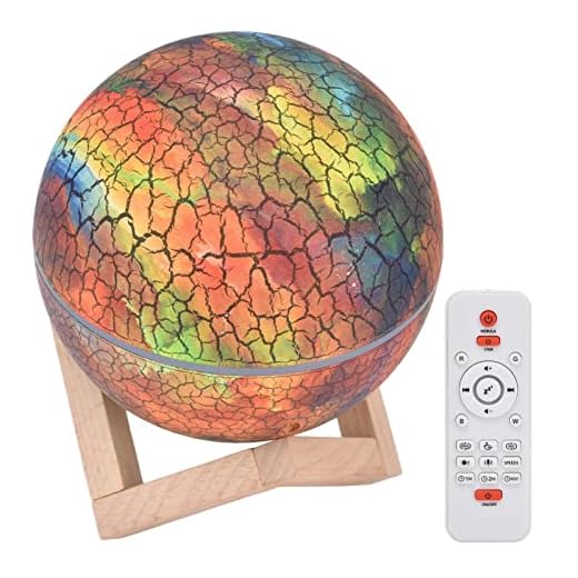 Weikeya Lampe de Projection USB RVB, Lampe de Projection planétaire Portable 50000H avec câble USB pour Salon