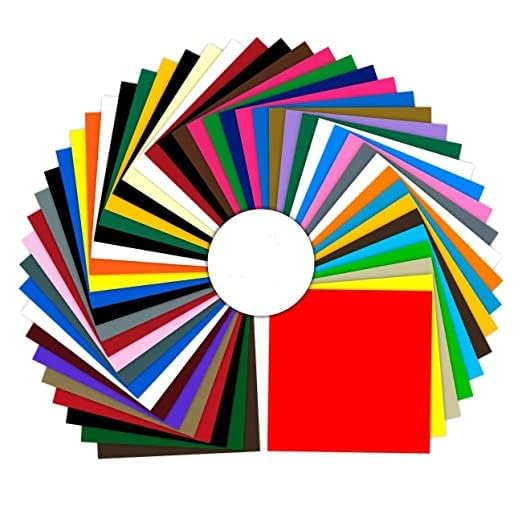 Eclet 40 pcs Color A4 Medium Size Sheets (10 Sheets Each Color) Art and Craft Paper Double Sided Colored Set 244