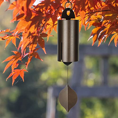 Deep Resonance Serenity Bell Windchime, Wind Chimes Outdoor Deep Tone, Deep Resonance Serenity Bell Wind Chime for Home Yard Decorations, Antique Copper