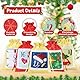 Adventskalender zum Befüllen 2025 Kinder Frauen Männer, Groß Adventskalender 18 x 13 cm Selber Befüllen Stoff,Weihnachtskalender zum Befüllen DIY Adventskalender Säckchen Taschen mit Clips Kordel