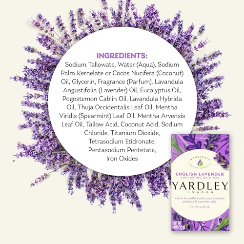 Image of Yardley London English Lavender Bath Bar, 120g