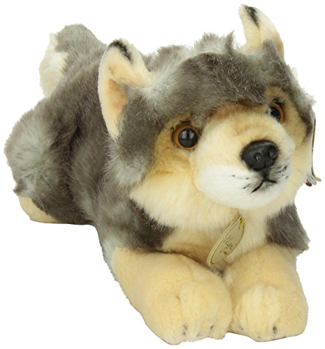 Aurora(r) Realistic Miyoni(r) Wolf Stuffed Animal - Lifelike Detail - Cherished Companionship - Gray 10.5 Inches - Image 5