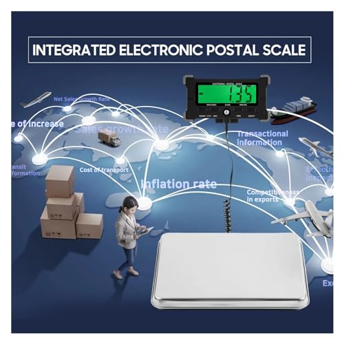 Báscula digital de grúa, 120kg, acero inoxidable miniatura 5