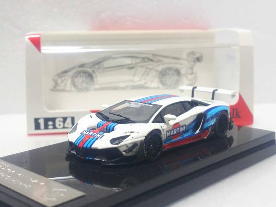 Amazon | JECレジン 1/64 ランボルギーニ アヴェンタドール LBワークス