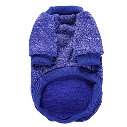 Image of Dog Sweaters for Small Dogs, Soft Fleece Puppy Clothes, Warm Winter Coat