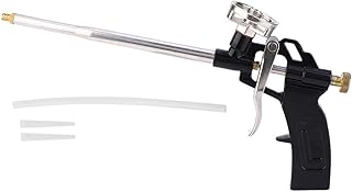 Garosa Foam Gun PTFE, PU Expanding Foam Gun, Caulking Gun Heavy Duty Grade Expanding Spray Application Applicator for Caulking, Filling, Sealing, Home School Office Use 34(L/min),Spray Gun