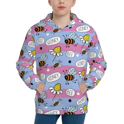 Big Machine Kid Hoodies Boys Sweatshirts Girls Pullover with Pocket