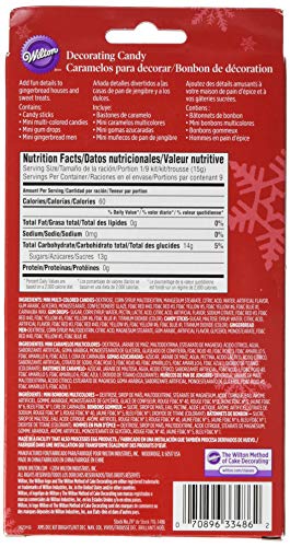 Gingerbread Decorating Candy Set,5Oz #TOP1