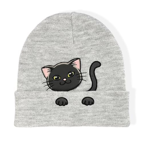 AmaAccess Cute Cat Beanie Funny Cat Lover Gifts,...