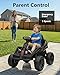 Garvee 24V Kids Power 4 Wheels,200W 4x4 Ride On Toy for Big Kids,Electric Go Kart,Adjustable 16in Seat, 4 Shock Absorbers, Wear-Resistant Wheels, Music, 4 Wheeler ATV for Boys Girls