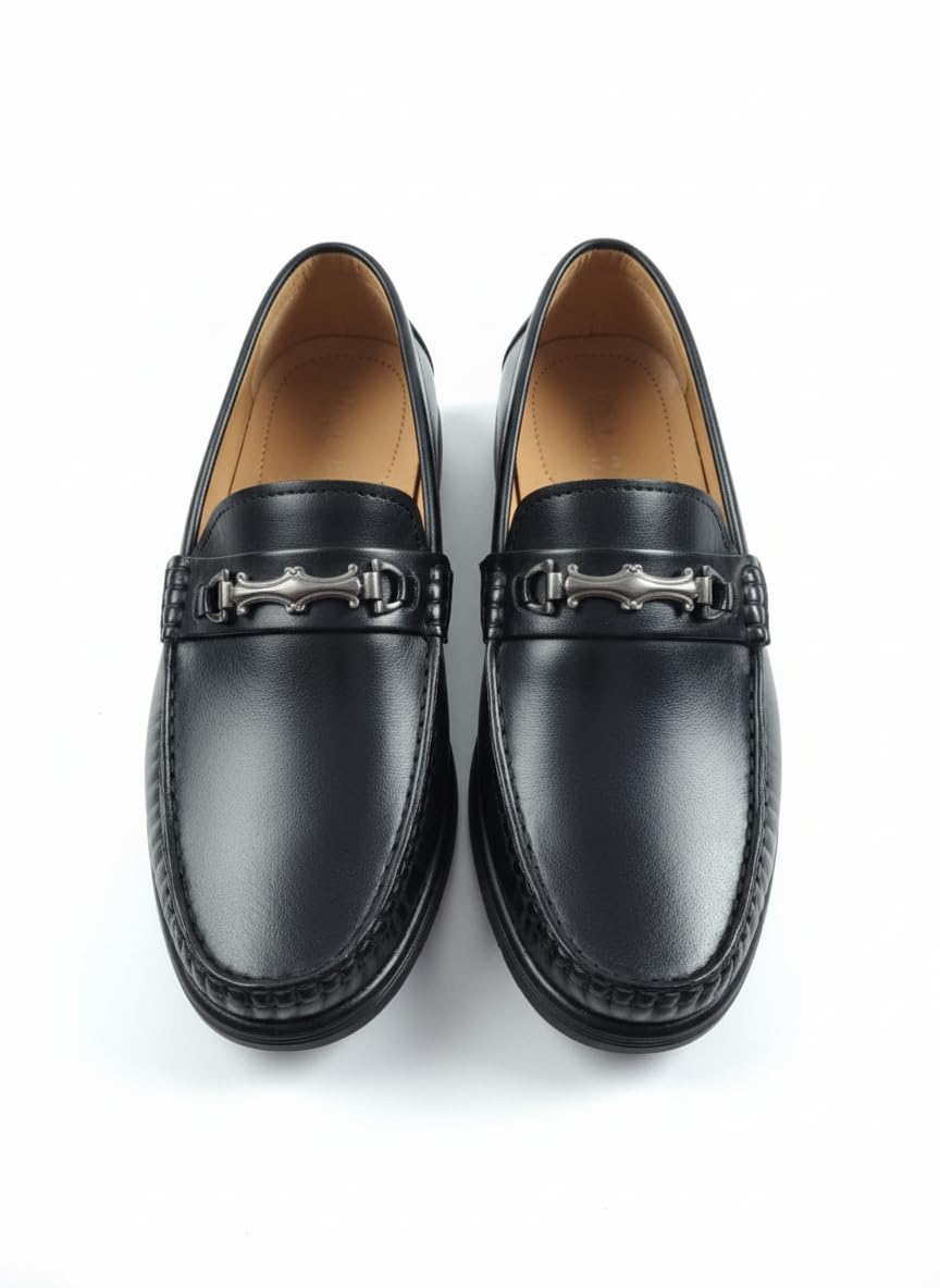 Formal Shoes Loafer for Men/Boys Non Lace-Up Derby Shoes Comfortable Stylish Dress Shoes for Office, Business Casual & Special Occasions Wedding-image-18