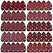 AUSTOR 50 Pieces Mouse Sanding Pads Detail Sander Sandpaper Sanding Paper Sheets Hook and Loop Assorted 40/60/ 80/100/ 120/180/ 240/320/ 400/800 Grits