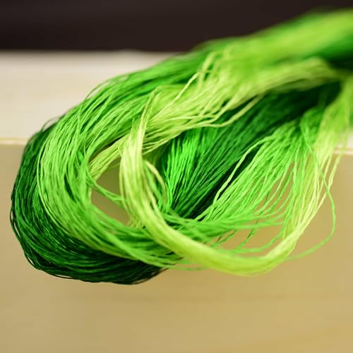 Image of Mulberry Silk Floss Embroidery Thread Floss-Cross Stitch Threads China Silk Woven Jewelry Threads DIY Sewing Kits (01)