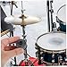 Milisten Cymbal Stand Felt Washer Replacement Kit 2Pcs Plastic Sleeves Drum Accessories for Crash Splash Ride Cymbals Noise Reduction and Secure Fit