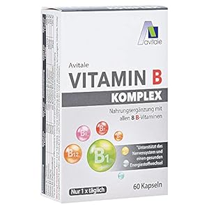 Avitale Vitamin B Komplex Mini-Kapseln 60 Stück