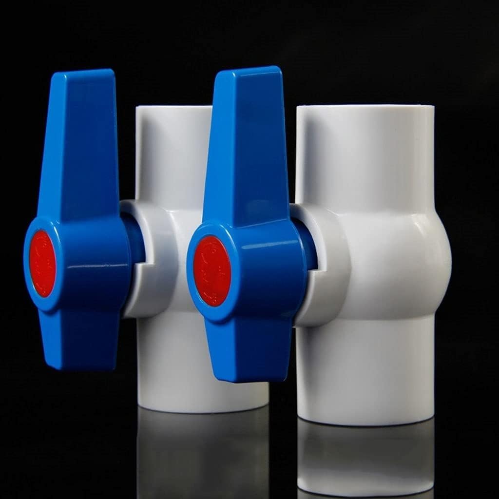 Válvulas de Bola de plástico, Rosca Interna Recta a través de la válvula Control(White,63mm)