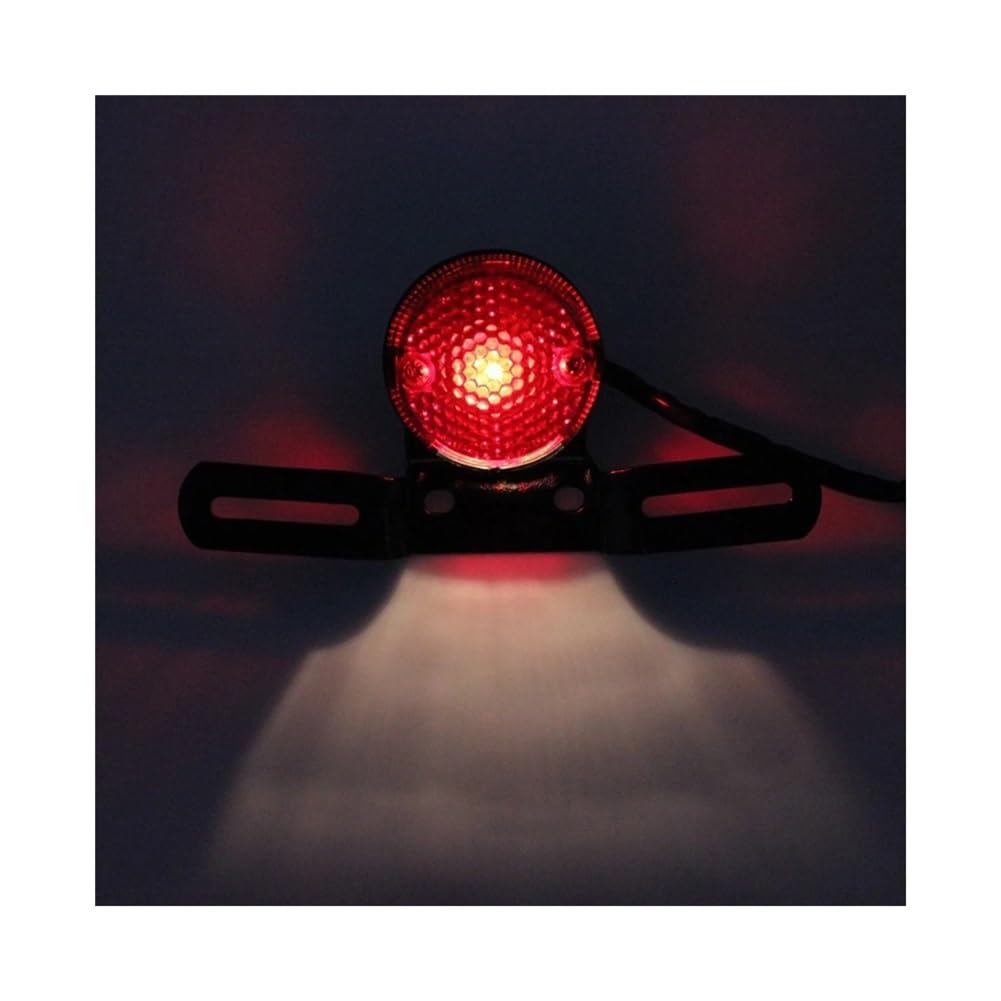 Fanale Posteriore Luce Di Segnalazione Freno Moto 12V Lampada Di Coda Posteriore A LED Universale Lampada Targa Per Accessori Moto Per Parti Di Moto