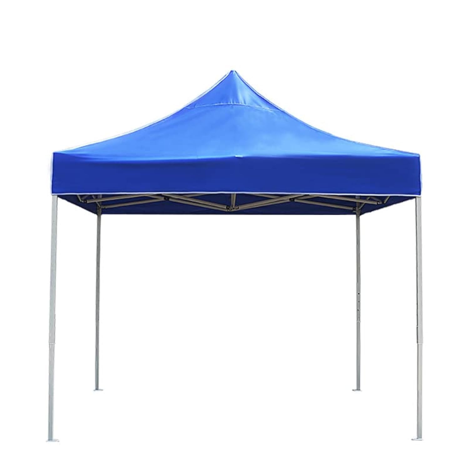 Outdoor Folding and Retractable Large Umbrella Four-foot Awning Rain Proof Caravan Tent Stall Four Corner Tent