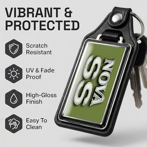 Image of Brotherhood Car Key Chain for Nova - Classic Models Keychain for Men and Women Gift Key Ring
