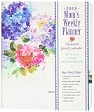 2018 Hydrangeas Mom's Weekly Planner (18-Month Family Calendar)