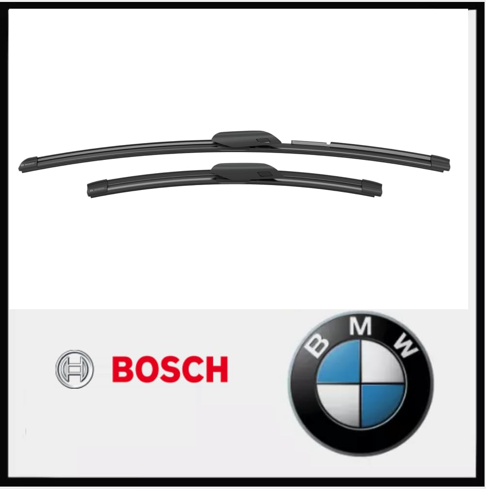 AOQ – Spazzole tergicristallo anteriori e posteriore set da 3 compatibile con BMW SERIE 1 (F40) dal 07/19