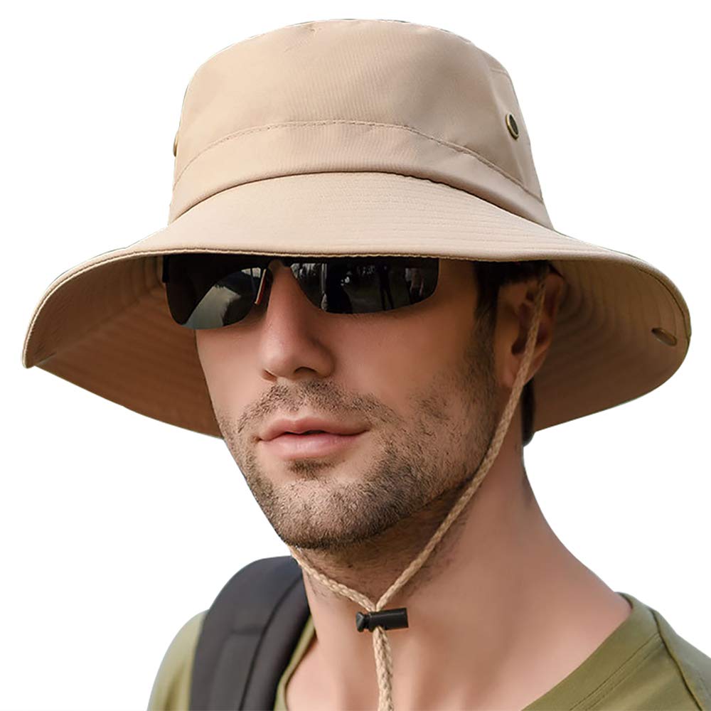Peicees Fishing Hat Packable Safari Cap Sun Protection UPF50+ for Men and Women