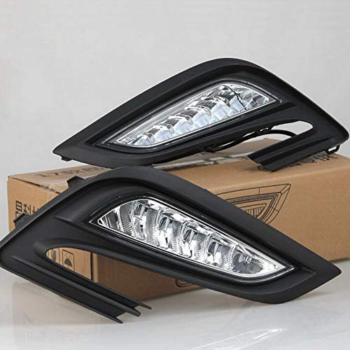 July King LED Daytime Running Lights DRL 4300K Fog Lamp for Buick Encore and Opel Mokka X 2016+