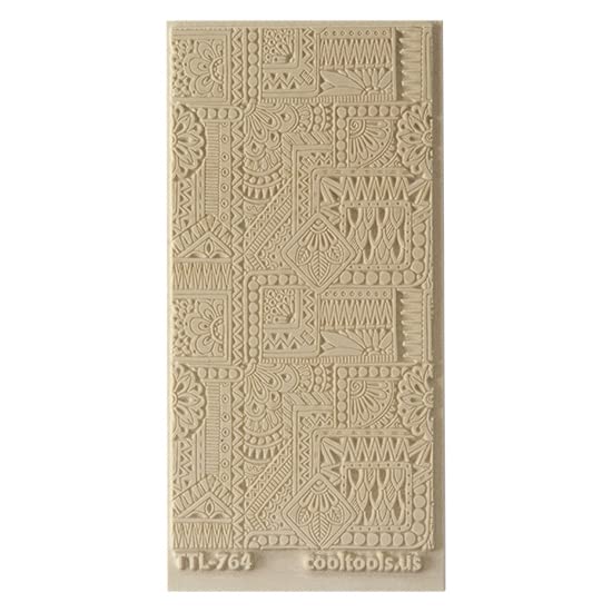 Cool Tools - Flexible Texture Tile - Botany Borders Fineline- 4
