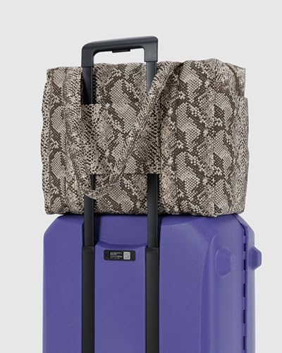 BAGGU Small Cloud Carry-On - Snakeskin2