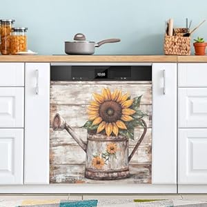 Sunflowerdishwashercovermagnetkitchendecorrusticwoodendishwashermagnetcoverfarmhouserefrigeratormagnetcoverappliancestickers Urban Country Home Decor Sunflower dishwasher cover magnet kitchen decor rustic wooden dishwasher magnet cover farmhouse refrigerator magnet cover appliance stickers urban country home decor