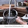 Merten & Storck Tri-Ply Stainless Steel 14 Piece Cookware Pots & Pans Set,Professional Cooking,Multi Clad,Measurement Markings,Drip-Free Pouring Edges,Durable Glass Lids,Induction,Oven&Dishwasher Safe #4
