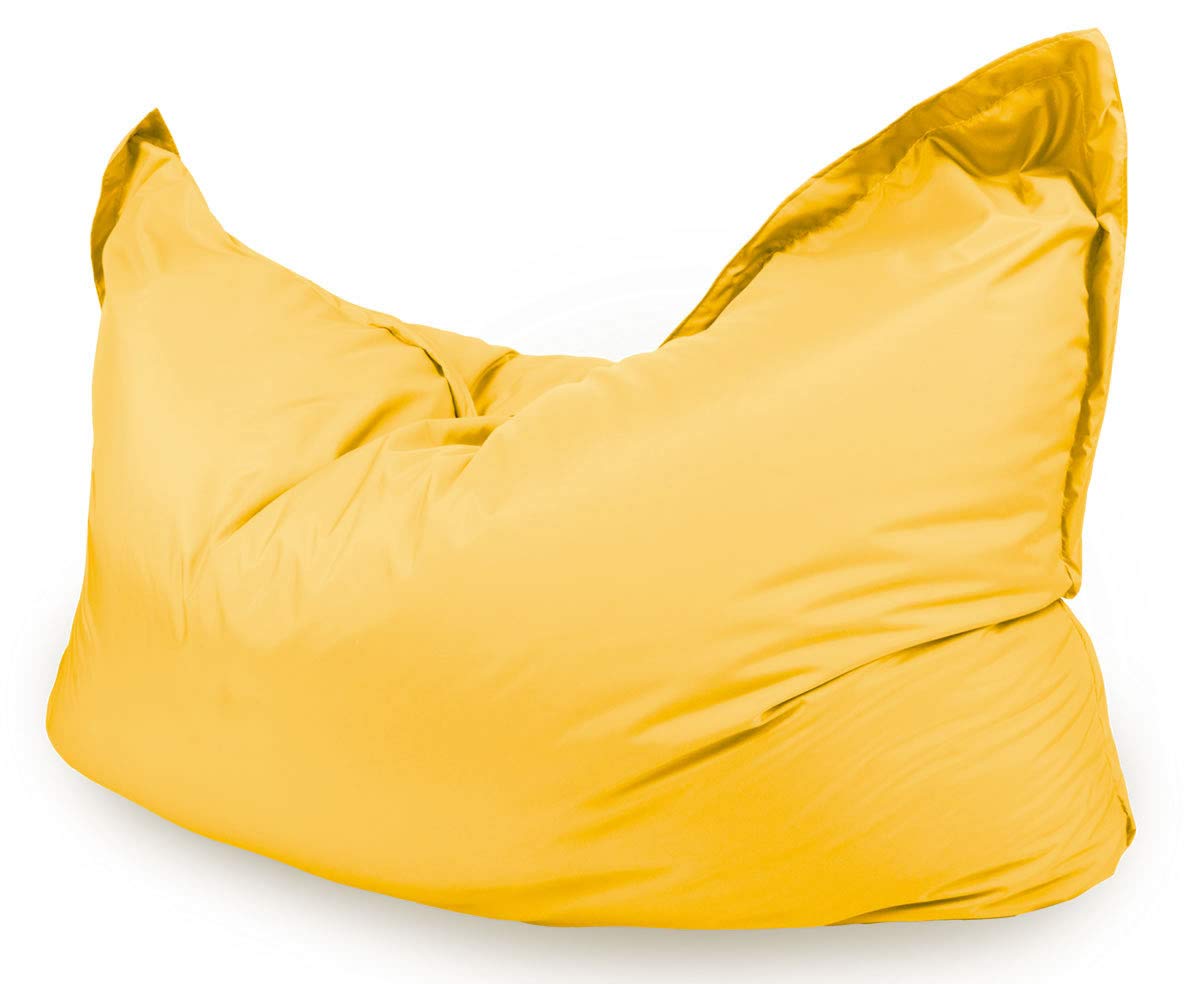 Beautiful Beanbags - Big Brother X-L Funky Bean Bags - Great for Indoor & Outdoor Use, Yellow