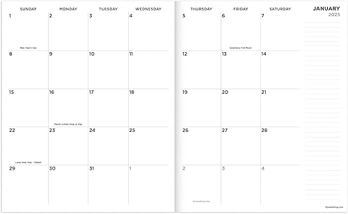 Miniatura 2 de TF PUBLISHING Agenda grande perfectamente planificada 2023 | Agenda diaria 2023 y agenda semanal 2023 calendarios, planificadores y organizadores |