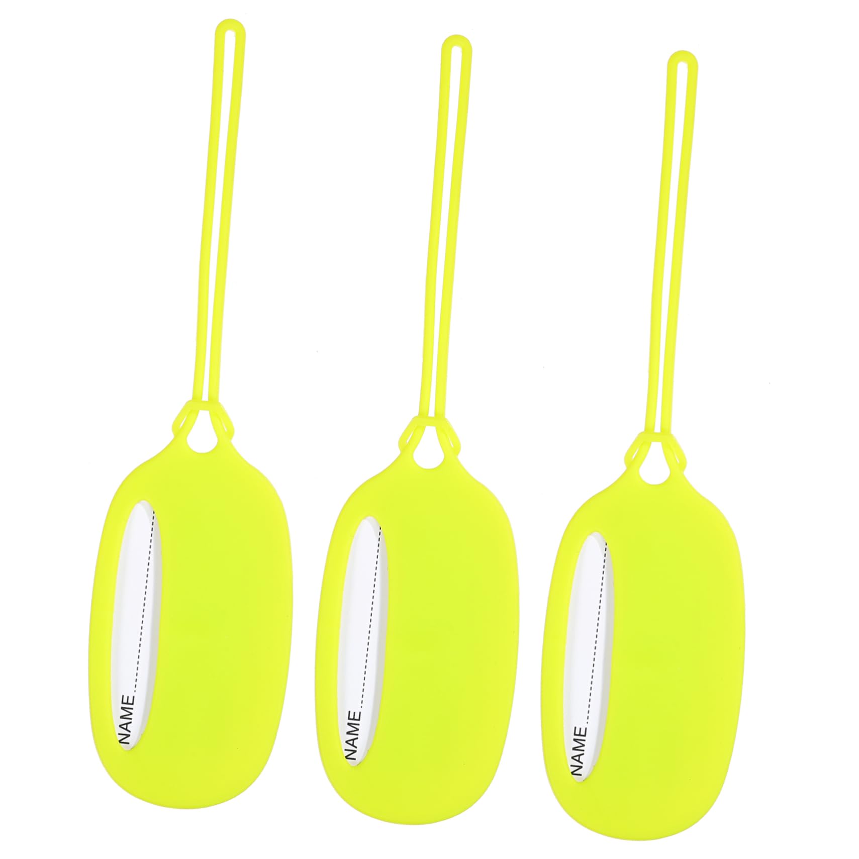 CALLARON 15pezzi Etichette Per Bagaglio Silicone Targhette Identificative Per Valigie e Passeggini Facili Da Usare Colori Vivaci Per Viaggi e Identificazione Rapida