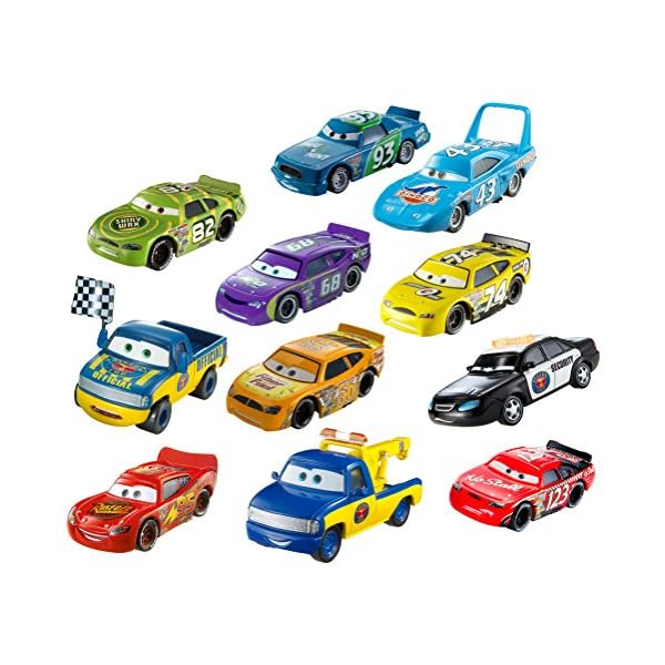 Disney Pixar Cars Diecast Car Collection, 11-Pack
