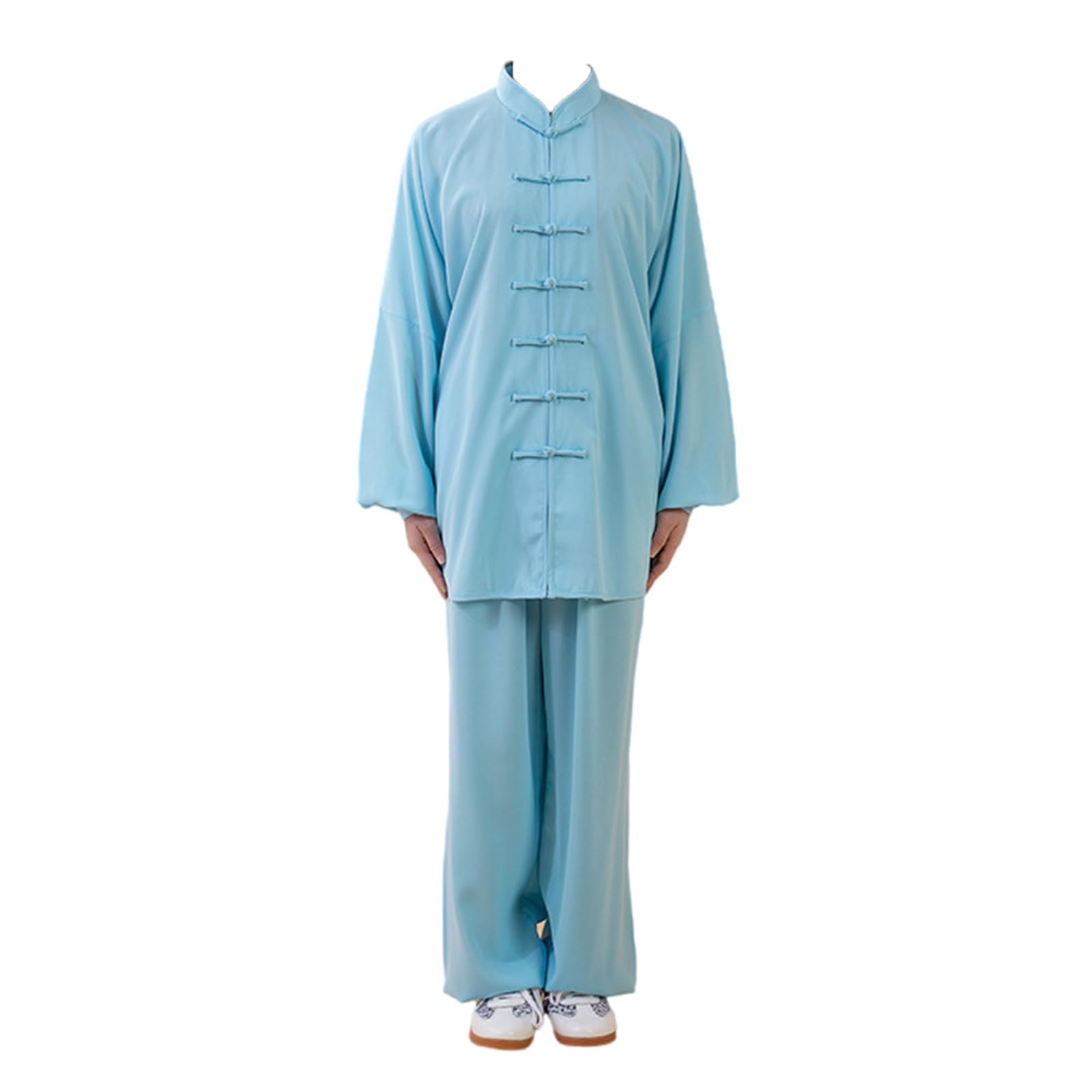 Kung Fu Uniform Set Lange Ärmel Tai Chi Outfit Guter Fall Training