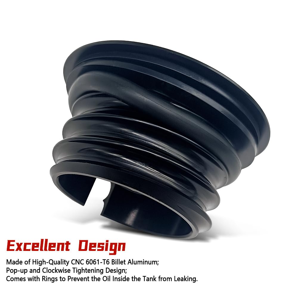 61100119A CNC-Pop-Up-Tankdeckel für Harley Softail M8 Serie
